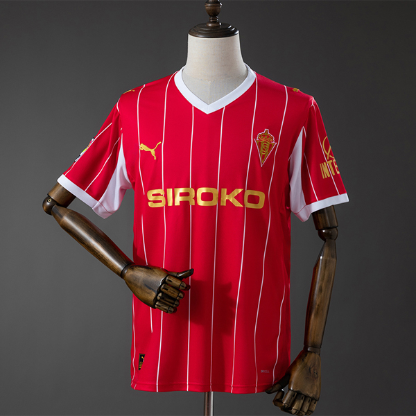 Camiseta Sporting de Gijon Retro Style 2025/26